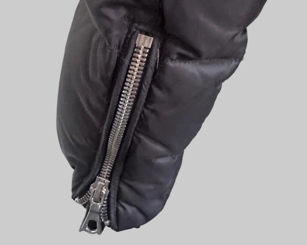 SANDRO BLACK PUFFER JACKET