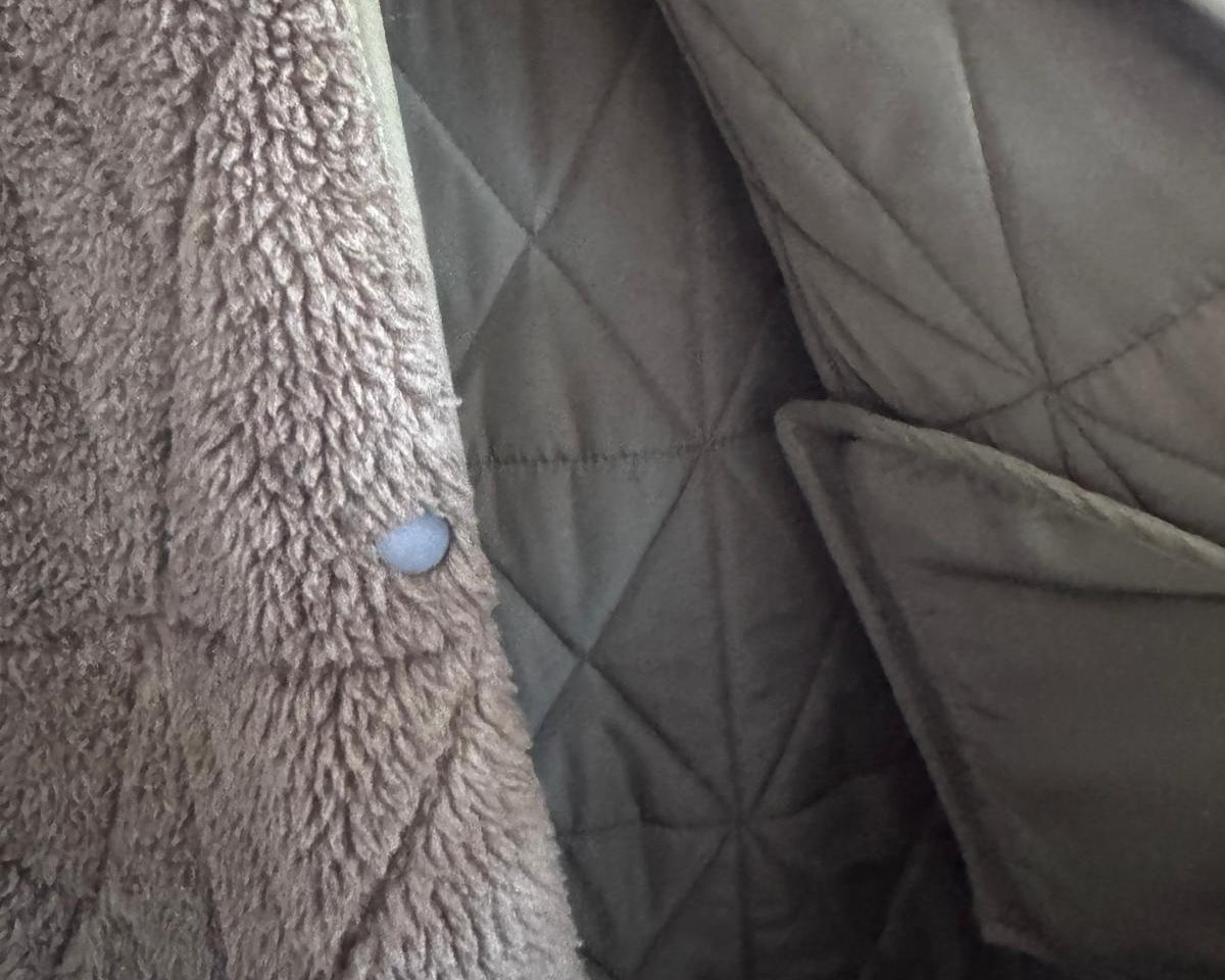 ANOTHER LABEL TEDDY COAT