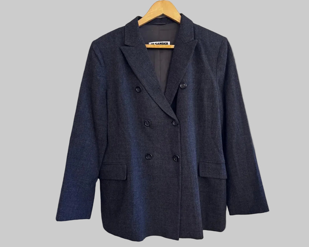 BLAZER CROISÉ EN LAINE JIL SANDER
