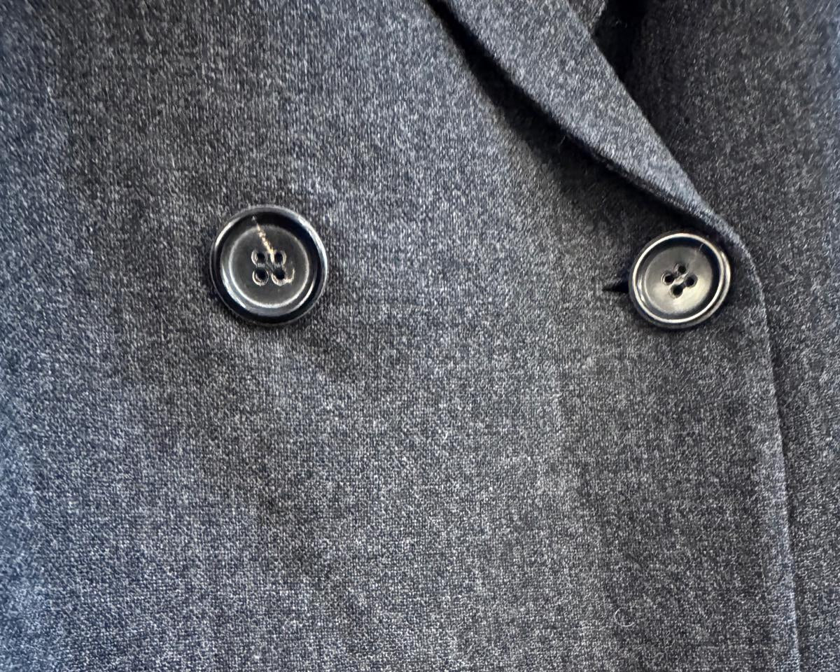 JIL SANDER DOUBLE-BREASTED WOOL BLAZER