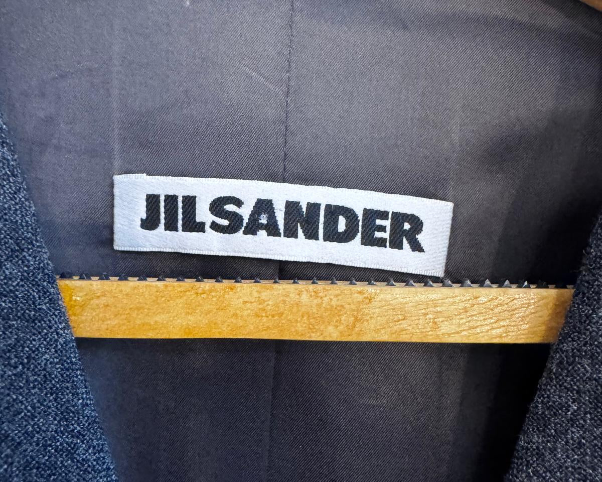 JIL SANDER DOUBLE-BREASTED WOOL BLAZER