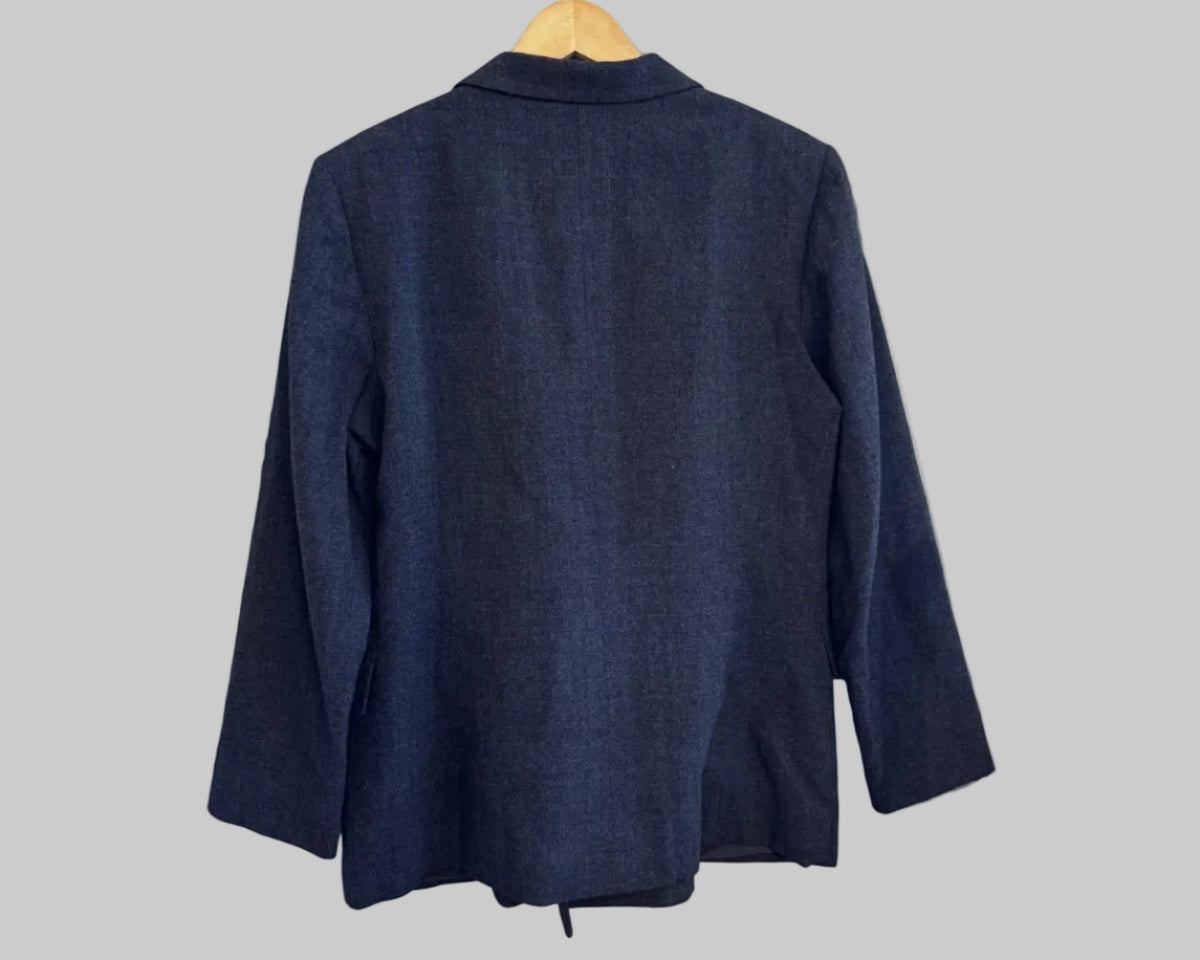 JIL SANDER DOUBLE-BREASTED WOOL BLAZER