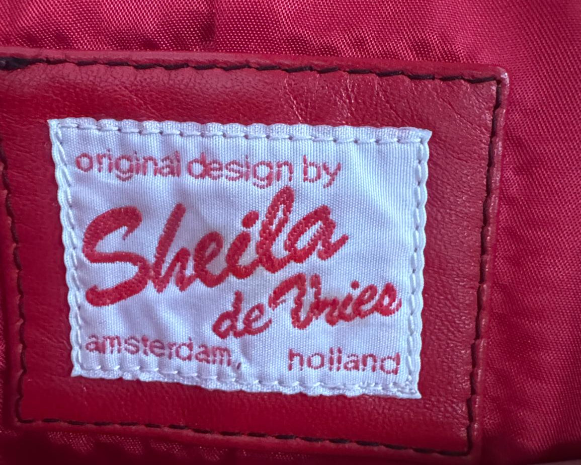 SHEILA DE VRIES LEATHER TRENCH COAT