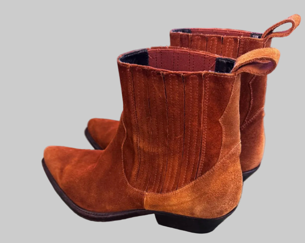GOLDEN GOOSE SUEDE BOOTS