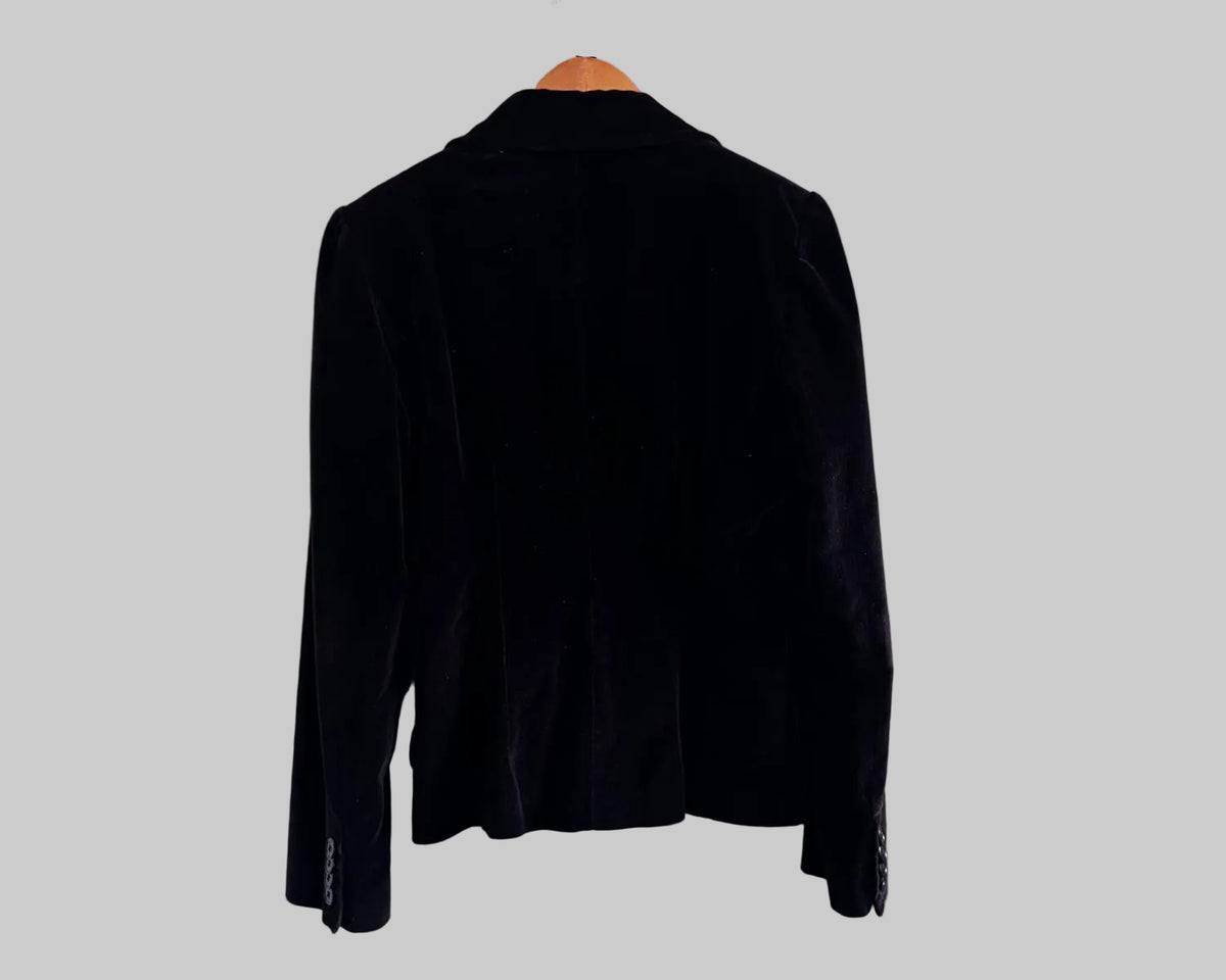 DOLCE & GABBANA VELVET BLAZER