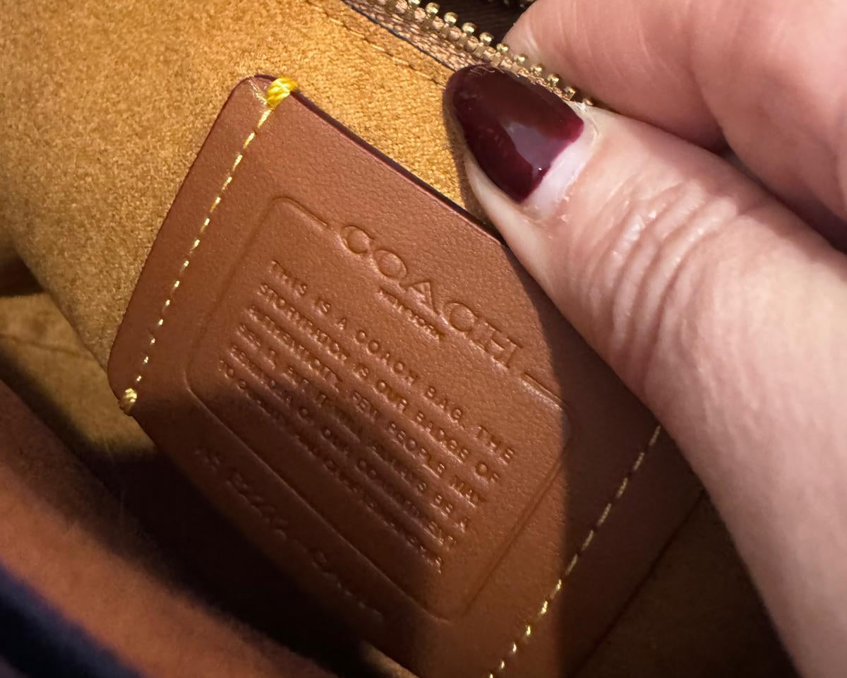 COACH WILLOW SADDLE BAG