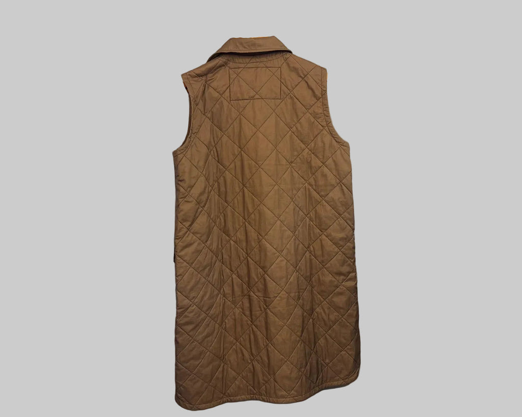 MAX MARA WEEKEND QUILTED LONG VEST