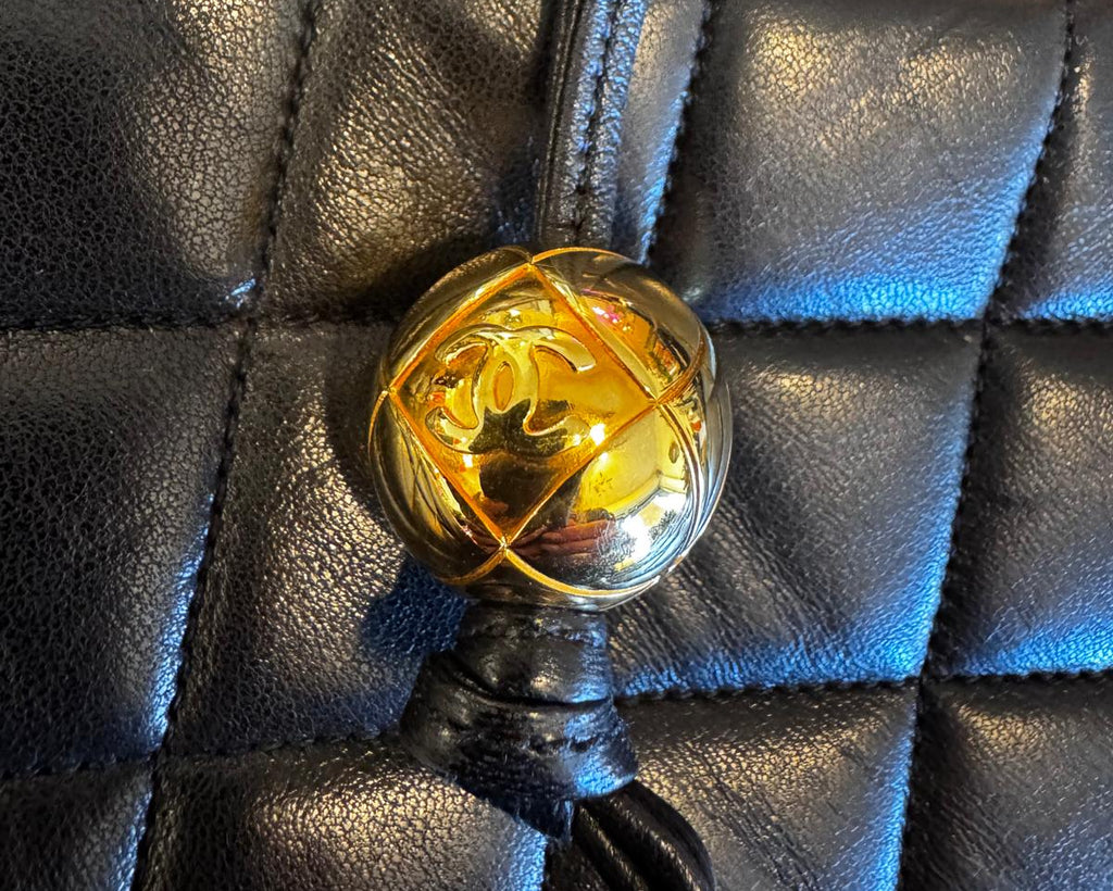 SAC CABAS CHANEL EN CUIR D'AGNEAU
