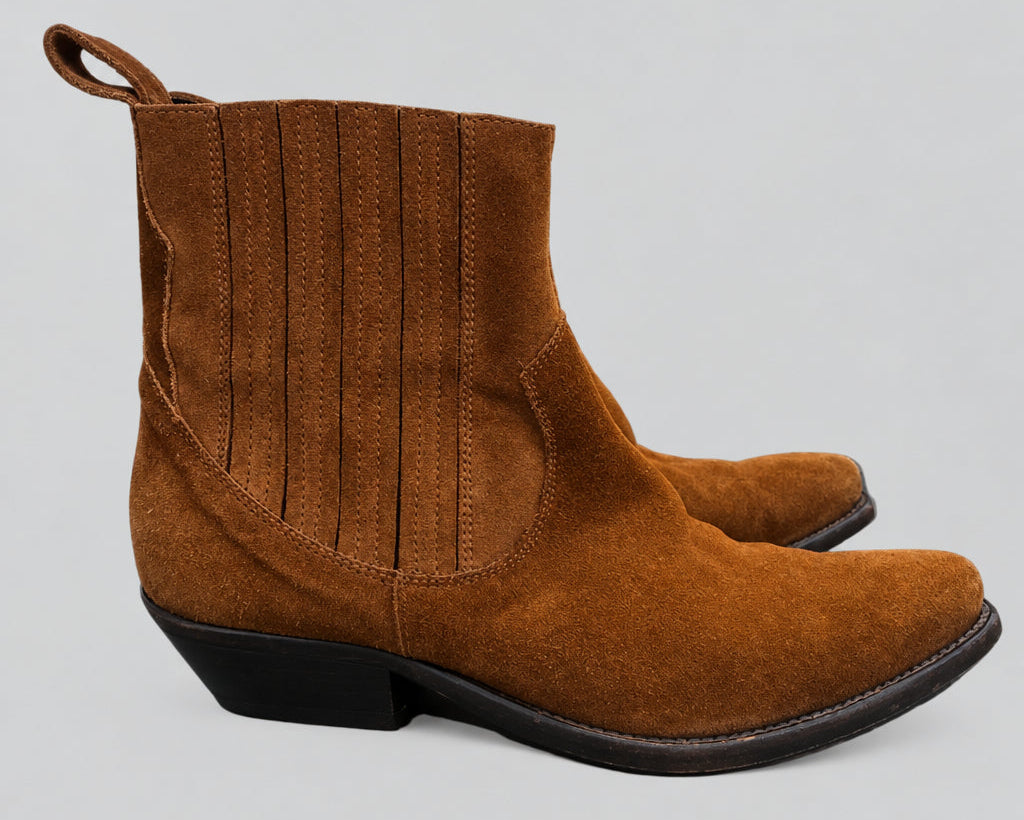 GOLDEN GOOSE SUEDE BOOTS
